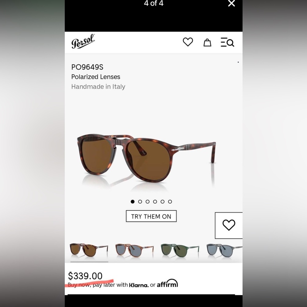 Persol Sunglasses